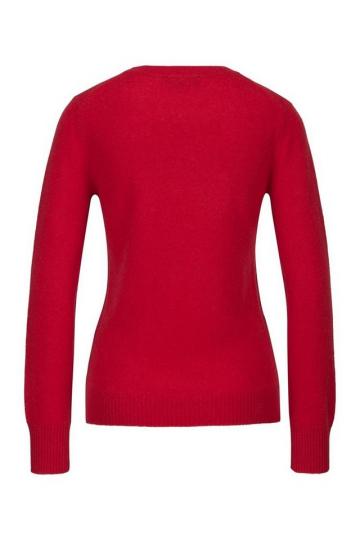 Вязаный пуловер