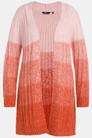 Вязаное пальто