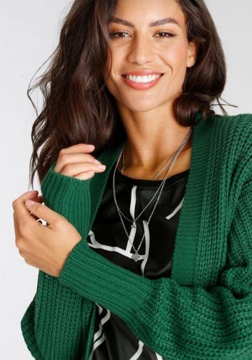 Вязаное пальто