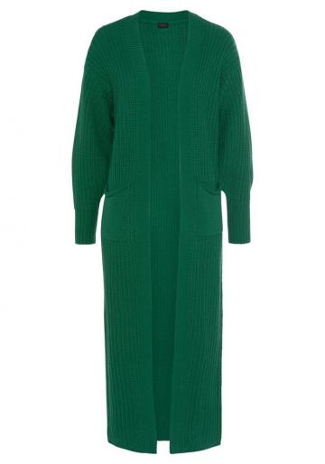 Вязаное пальто