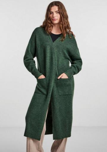 Вязаное пальто