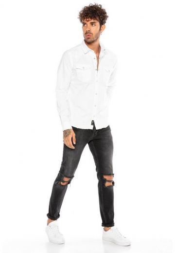 Джинсовая рубашка