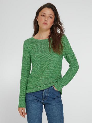 Пуловер с круглым вырезом