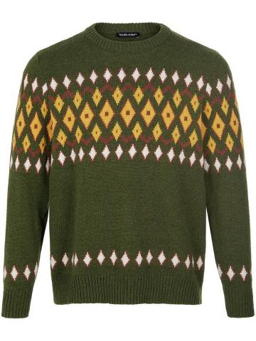 Пуловер с круглым вырезом