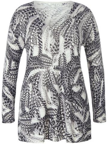 Пуловер с вырезом V