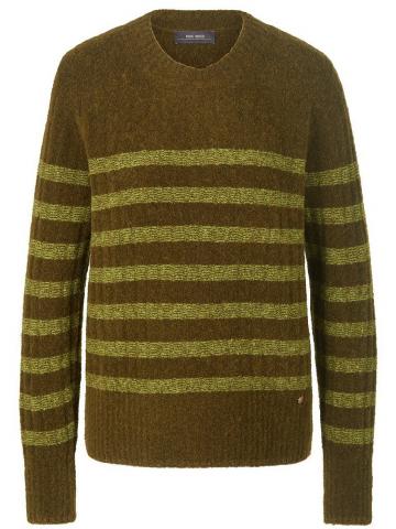 Пуловер с круглым вырезом