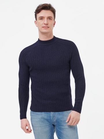 Пуловер с круглым вырезом