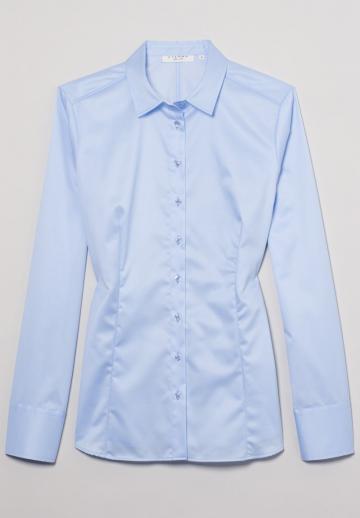 Атласная блузка