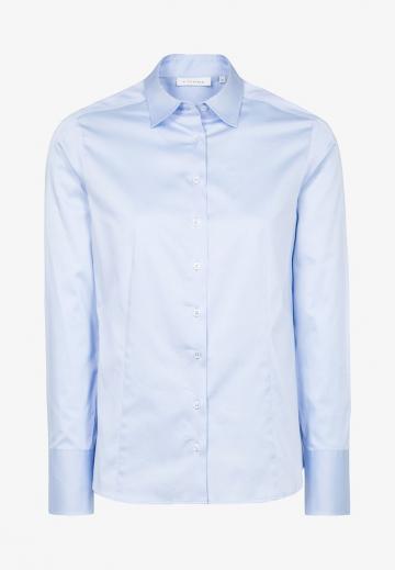 Атласная блузка