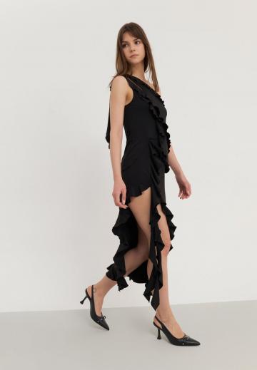 Юбка с воланами