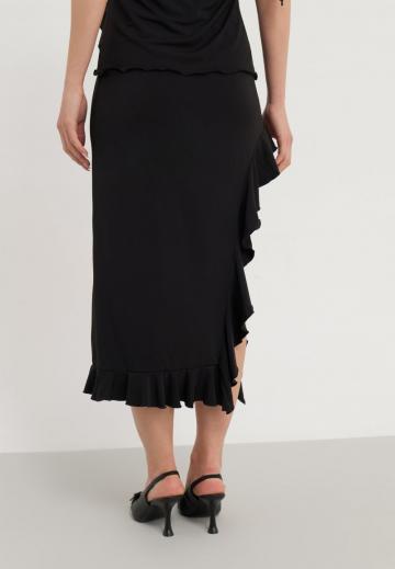 Юбка с воланами