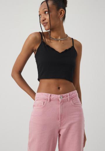 Топ на бретельках