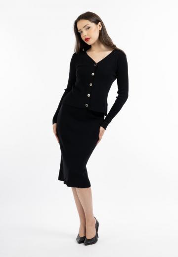 Вязаная юбка