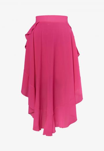 Юбка с воланами