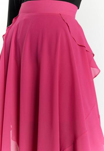 Юбка с воланами