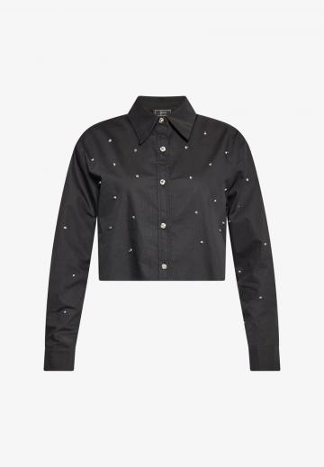 Джинсовая блузка