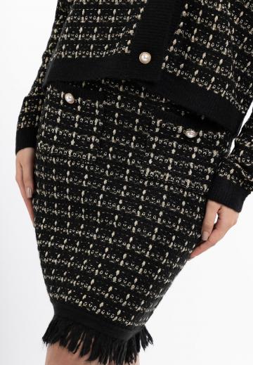 Вязаная юбка