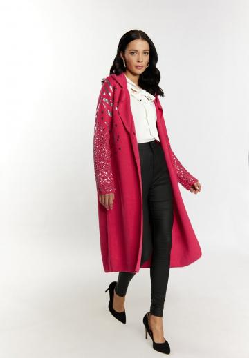 Длинный жилет