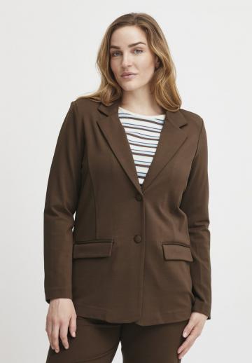 Длинный блейзер