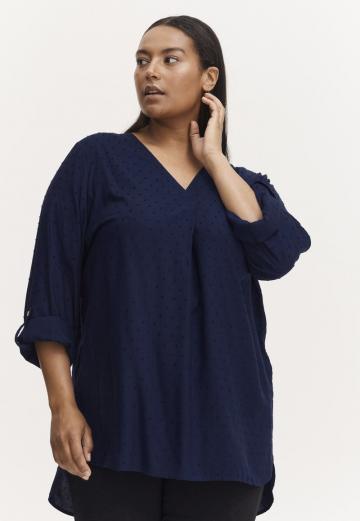 Длинная блузка