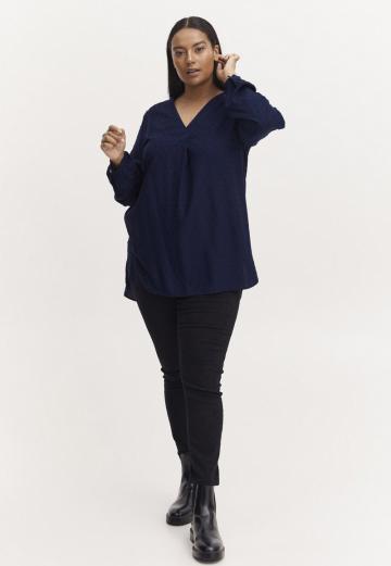 Длинная блузка