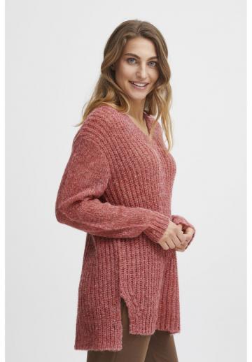 Длинный пуловер