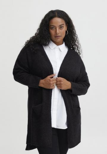 Длинный жилет