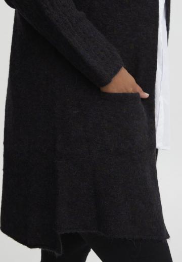 Длинный жилет