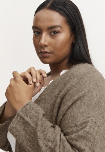 Длинный кардиган