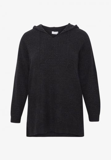 Пуловер с капюшоном