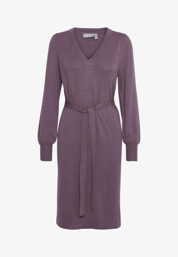 Вязаное платье