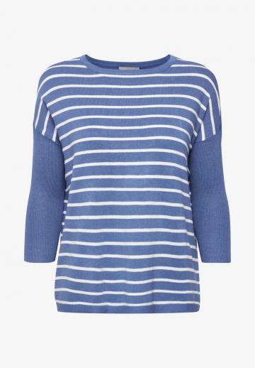 Пуловер с рукавом три четверти