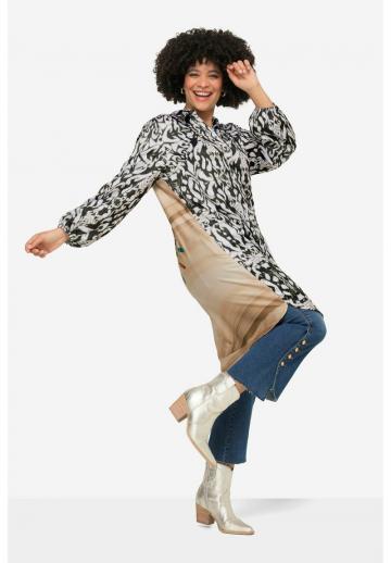 Длинная блузка