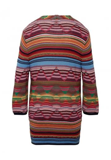 Длинный жилет