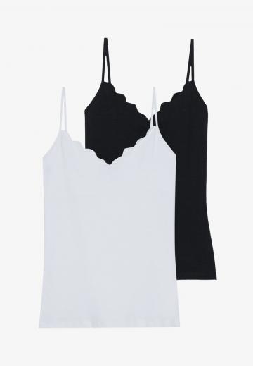 Топ на бретельках