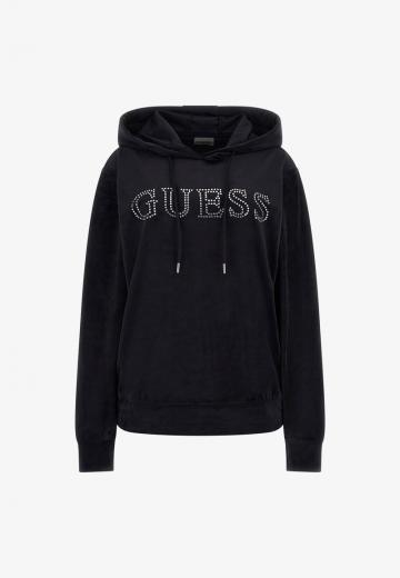 Пуловер с капюшоном