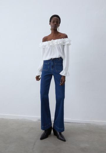 Шифоновая блузка