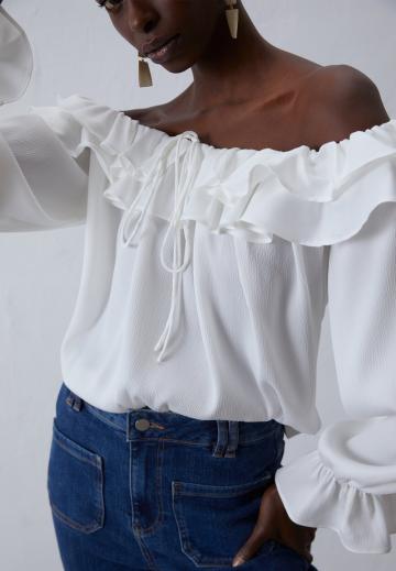 Шифоновая блузка