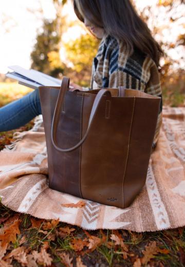 Кожаная сумка