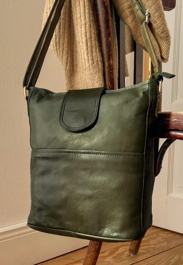 Кожаная сумка