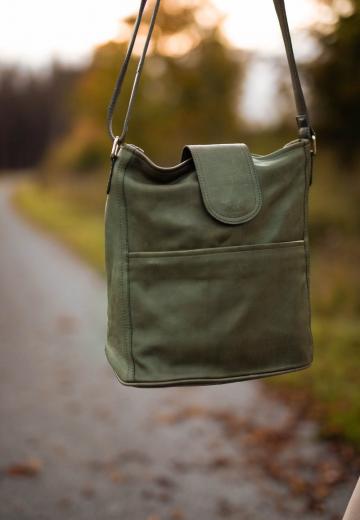 Кожаная сумка