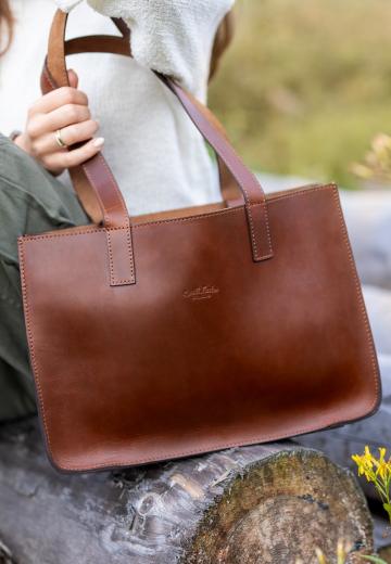 Кожаная сумка