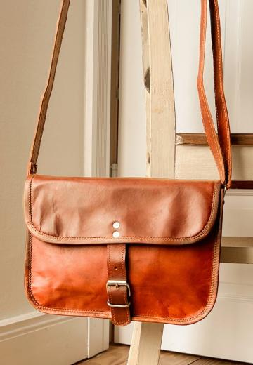 Кожаная сумка