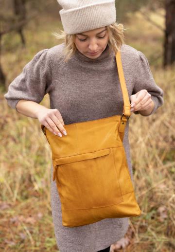 Кожаная сумка