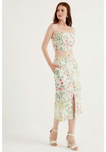 Топ на бретельках