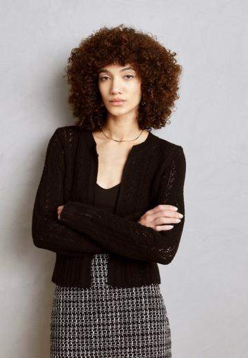 Вязаная кофта