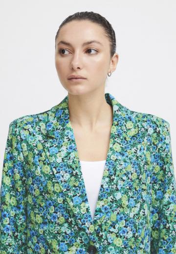 Длинный блейзер