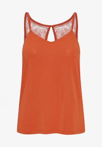 Топ на бретельках