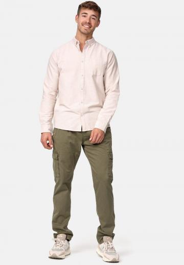 Брюки с накладными карманами