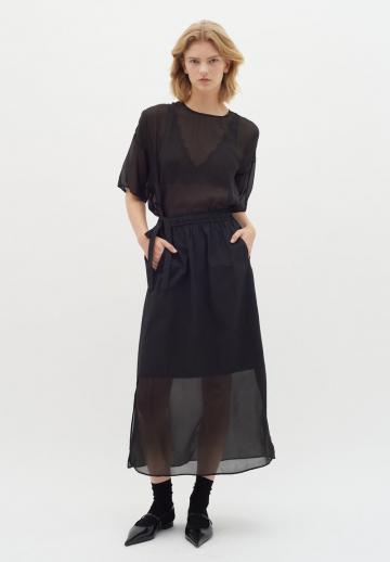 Вязаная юбка